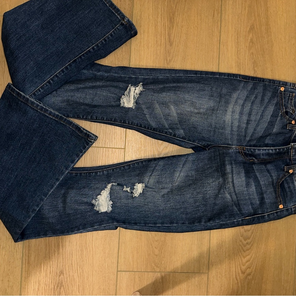 Altar'd State Blue Boot Cut Jeans - Picture 2 of 4